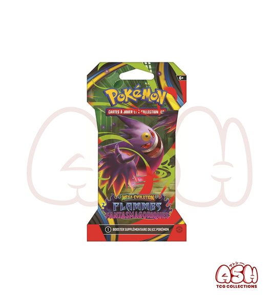 Blister Pokémon ME02 – Flammes Fantasmagoriques – 1 Booster