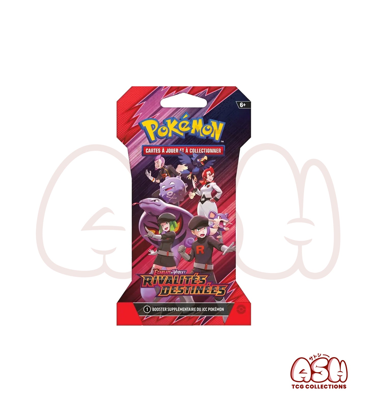 Blister EV10 Rivalités Destinées Team Rocket de retour Smogo Arbok face