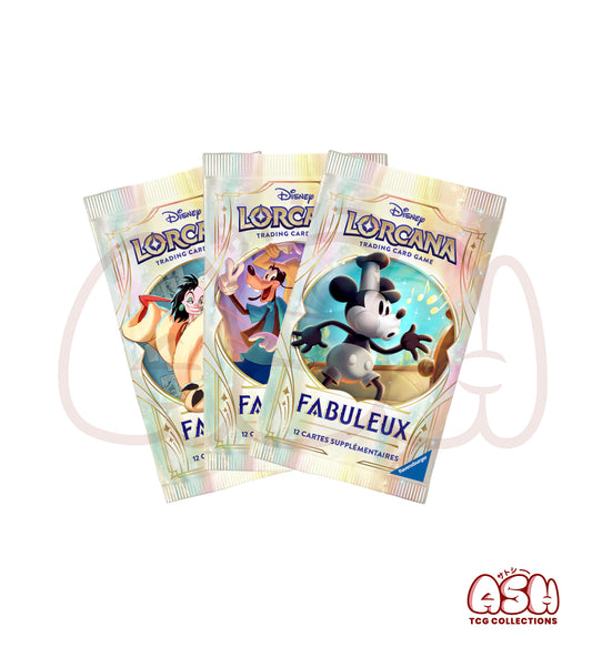 Trove-Pack Lorcana – Fabuleux chapitre 9 – Boîte de 8 Boosters + Accessoires