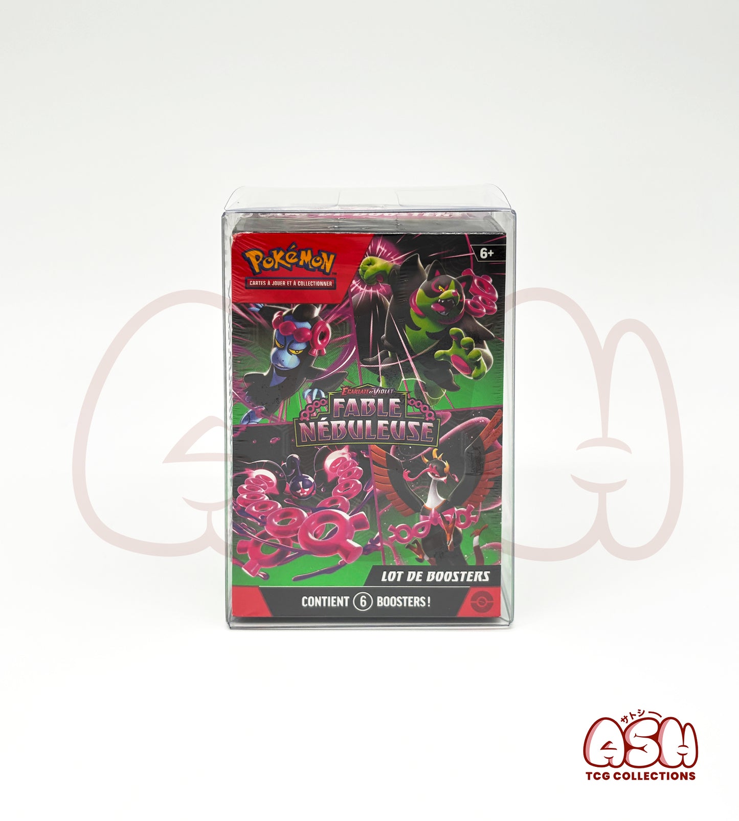 Protection Souple Premium - Bundle de 6 Boosters Pokémon - Lot de 5