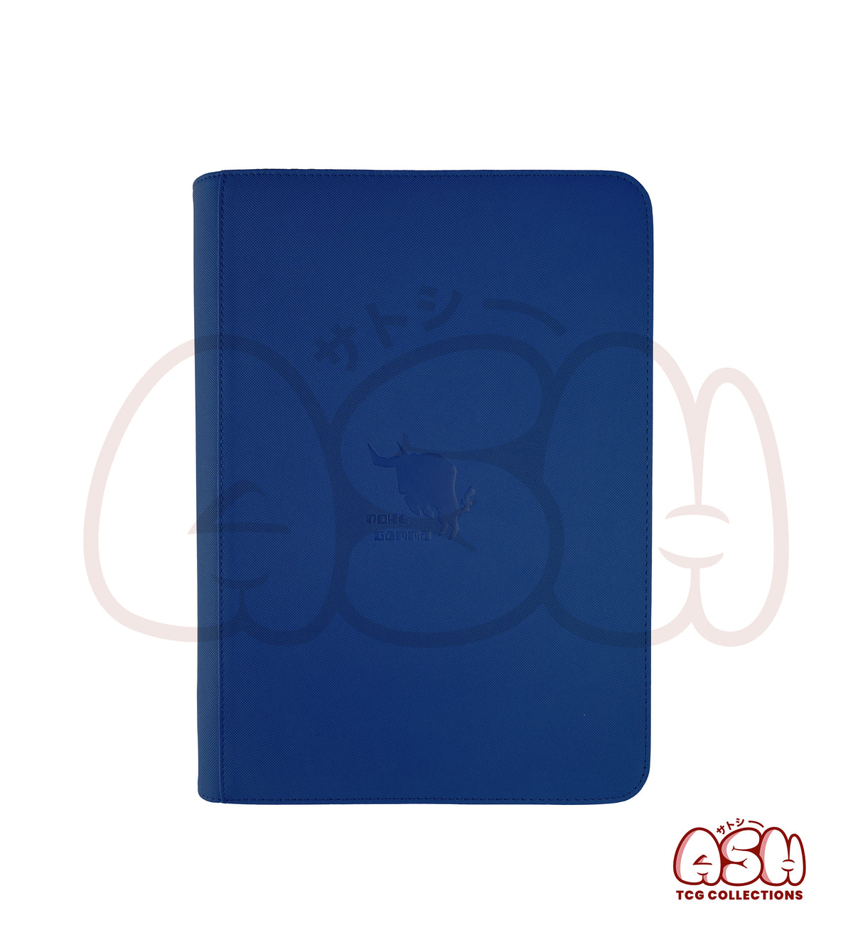 Binder Zip carte pokemon bleu vue face
