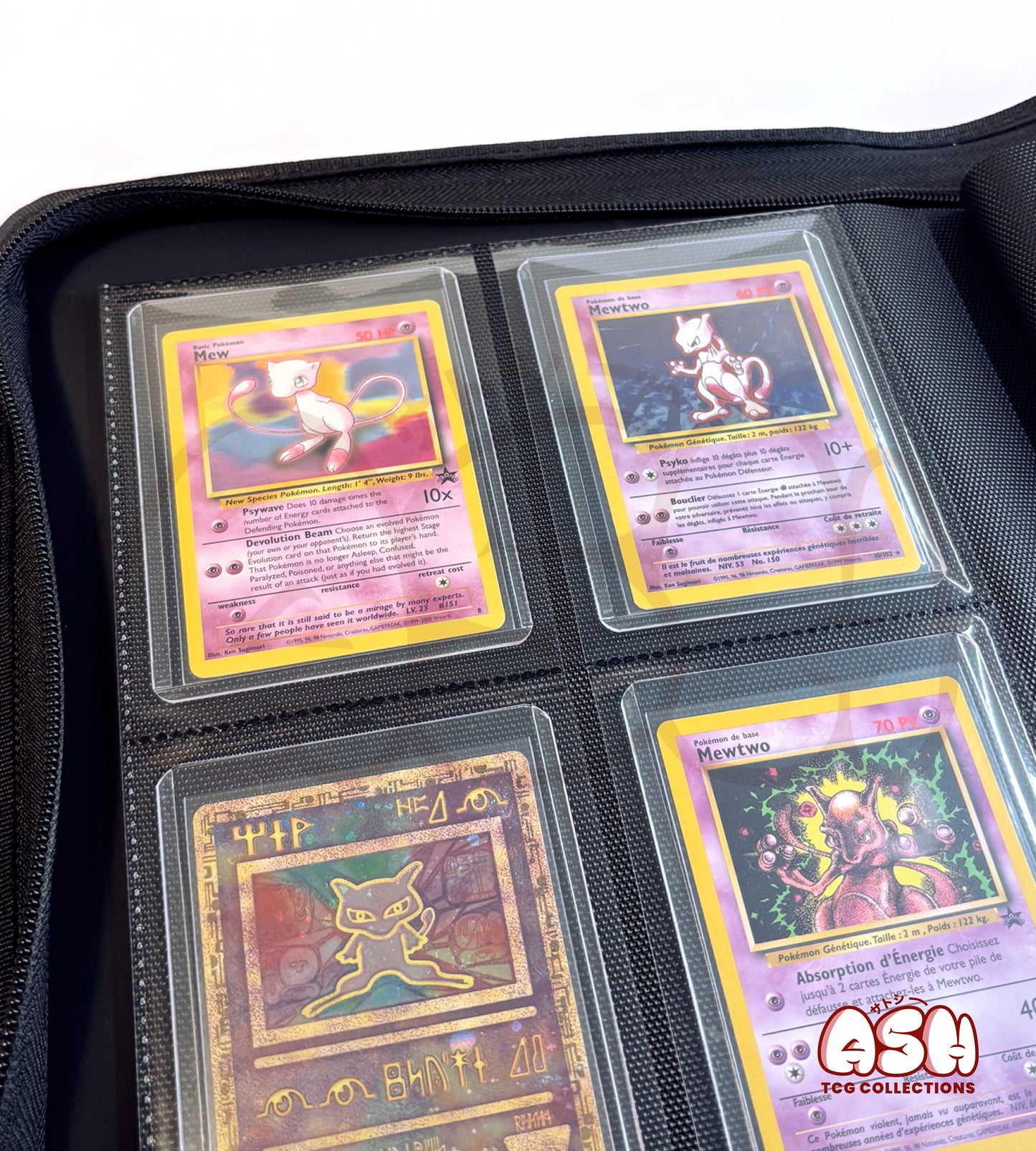 Binder ZIP 128 Toploaders – Classeur de Rangement 2x2 (Couleurs au choix)