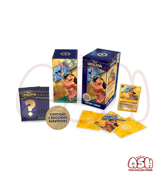 Coffret Lorcana – Lilo – Boîte de 5 Boosters aléatoires