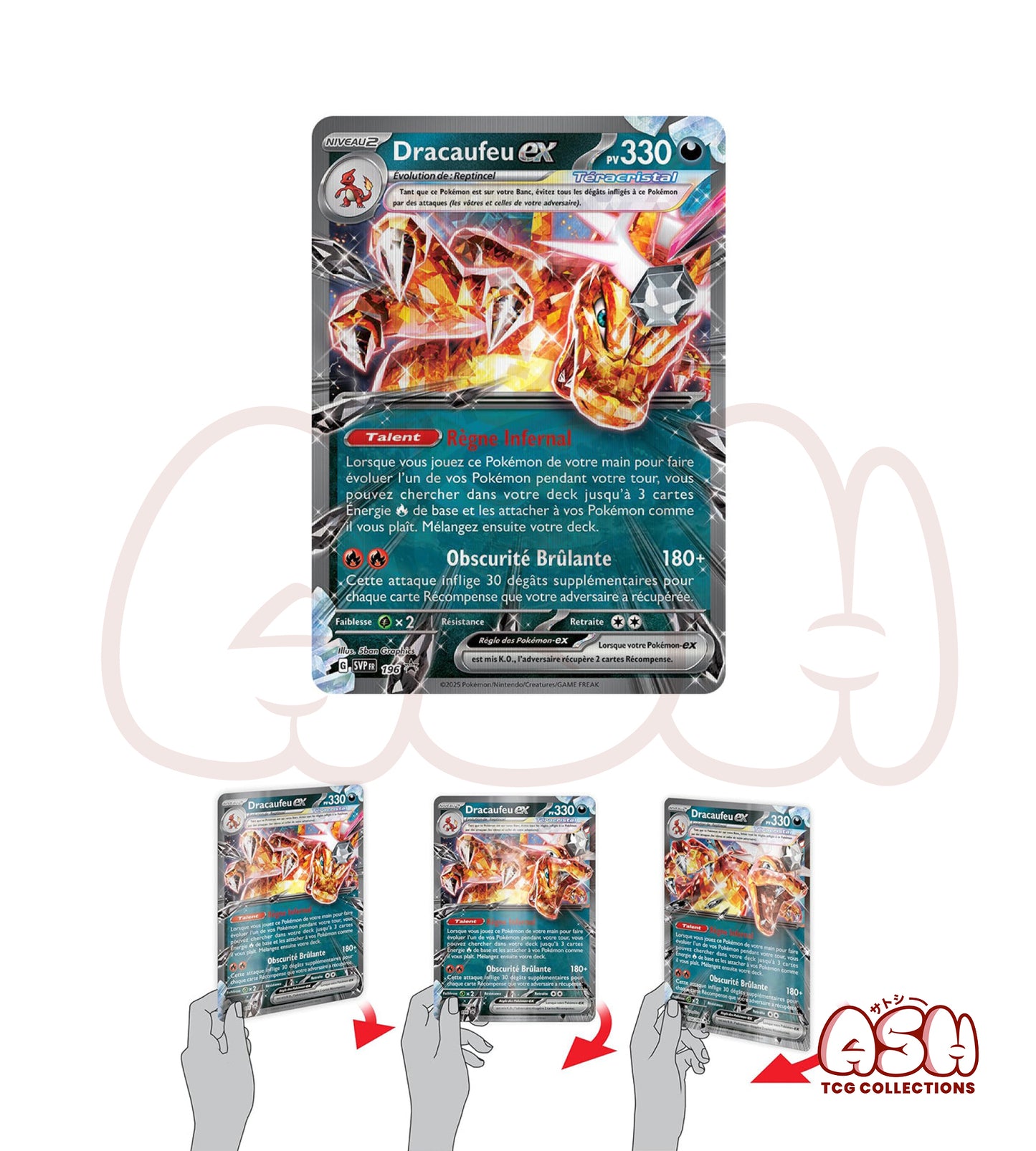 Coffret Pokémon Collection Spéciale Dracaufeu EX – 5 Boosters + 3 Cartes Promos
