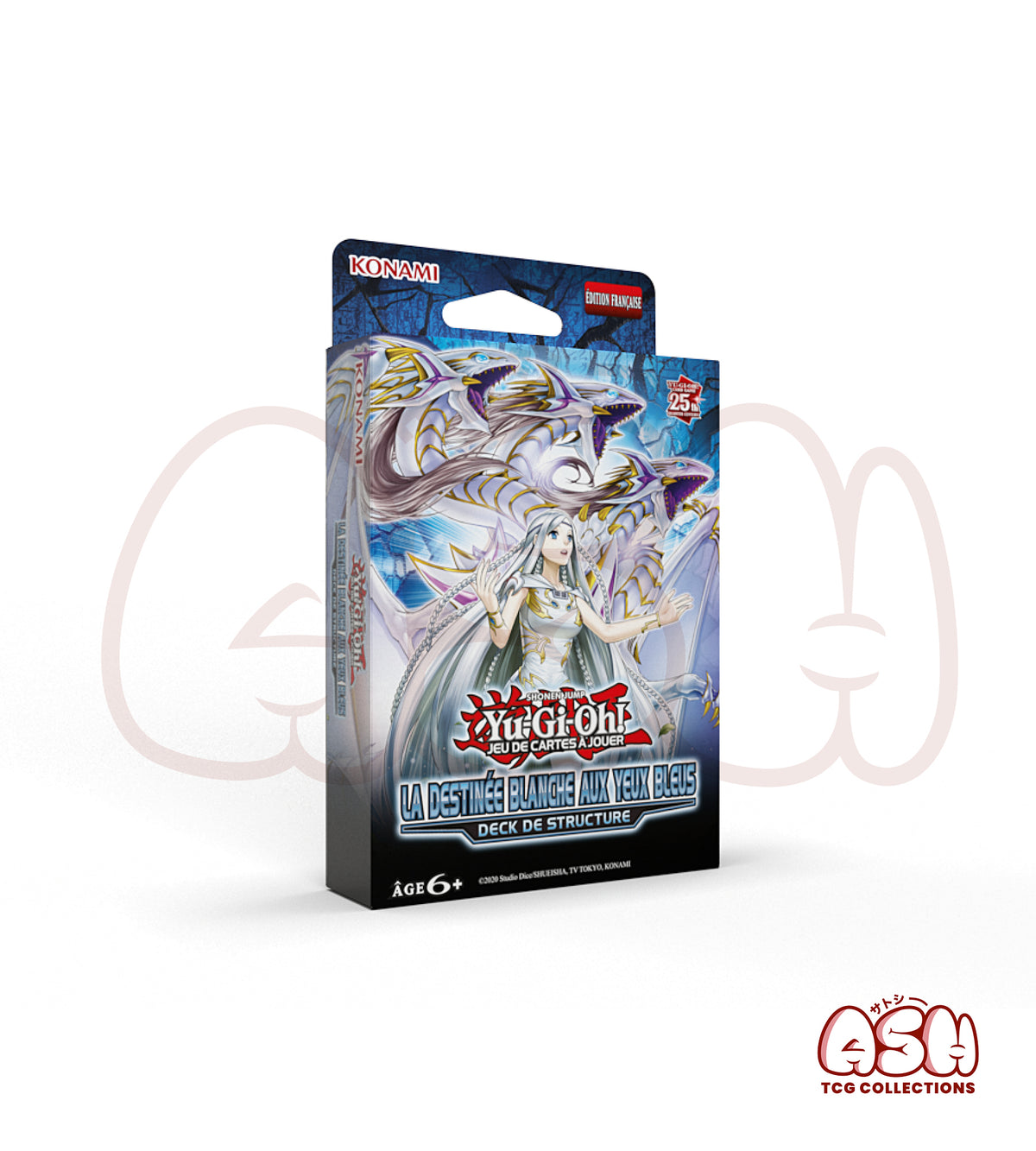 Deck La Destinée Blanche aux Yeux Bleus Yu-Gi-Oh face