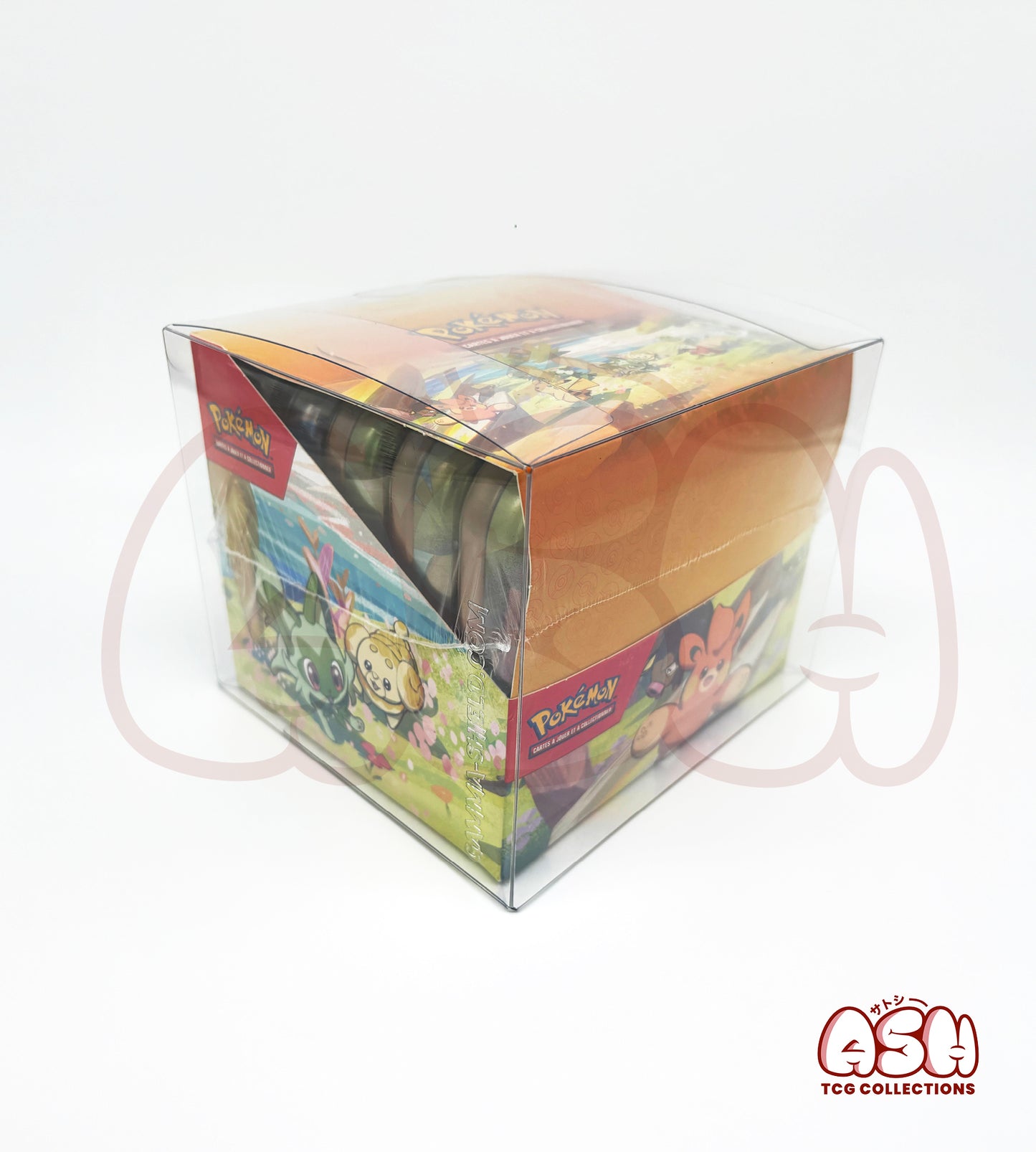 Protection Souple Premium - Display 10 Mini-Tin Pokémon - Lot de 2