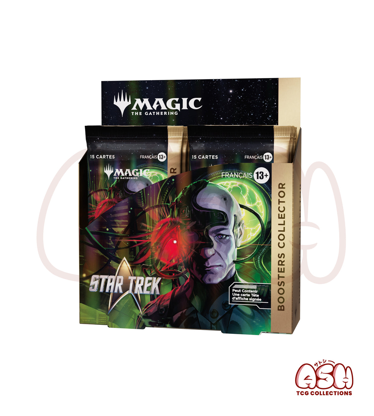 Display Collector Magic: The Gathering Star Trek face