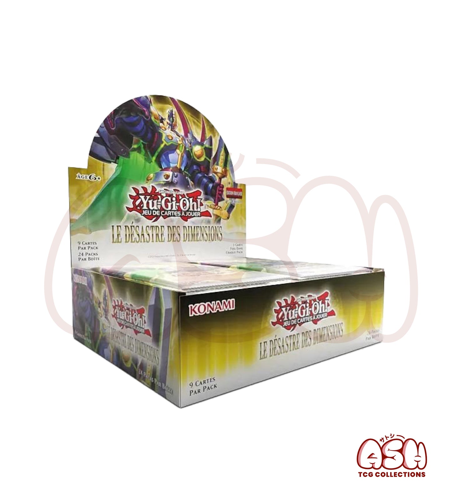 Display Yu-Gi-Oh! Le Désastre des Dimensions – 24 Boosters (FR)