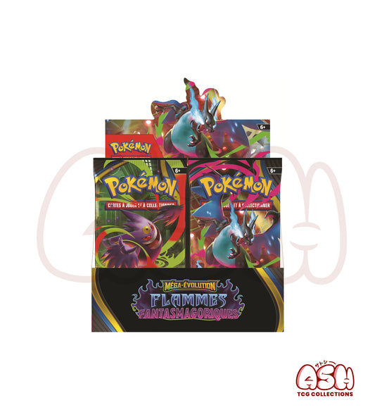 Display Pokémon ME02 – Flammes Fantasmagoriques – 36 Boosters Scellés