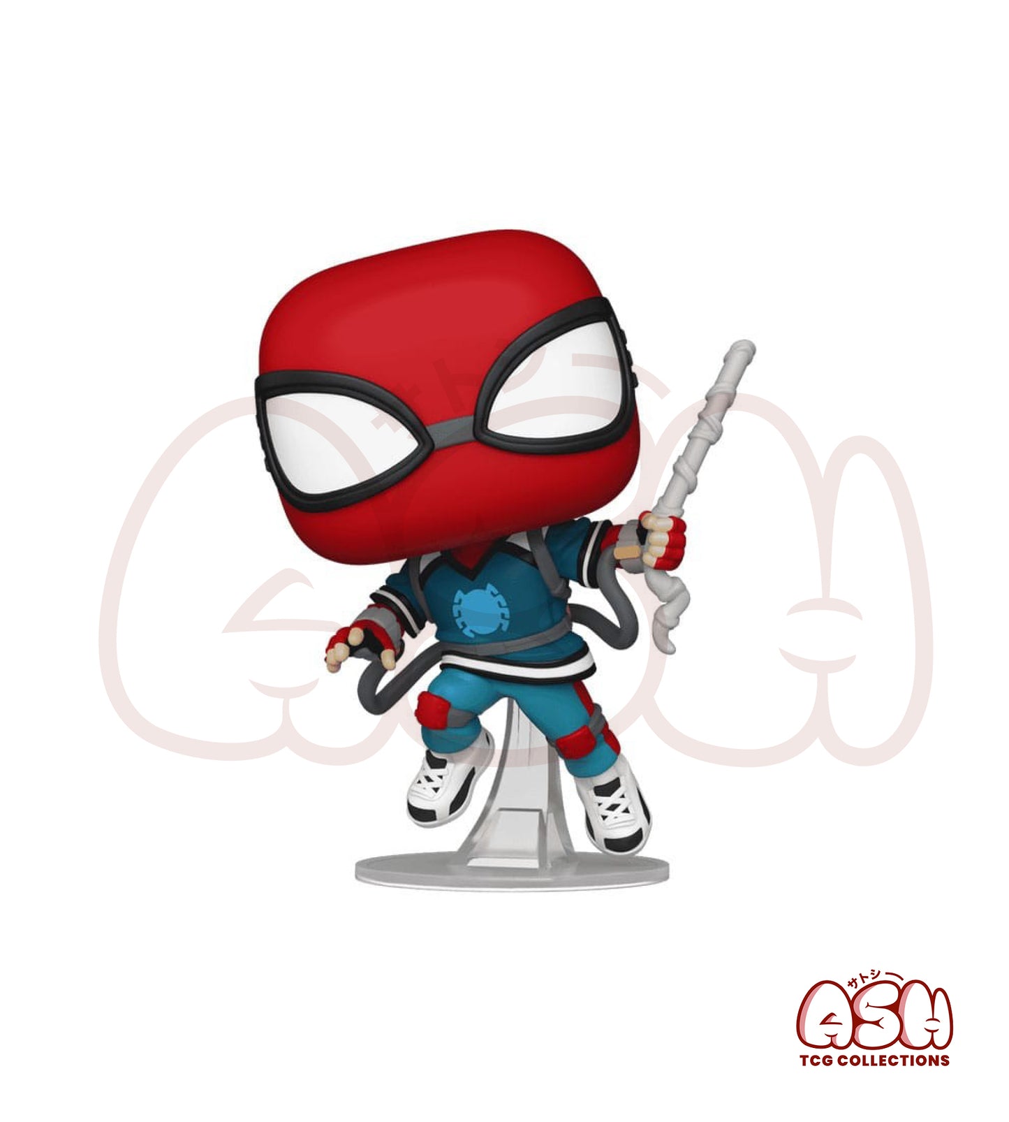 Funko Pop Spider-Man vue face
