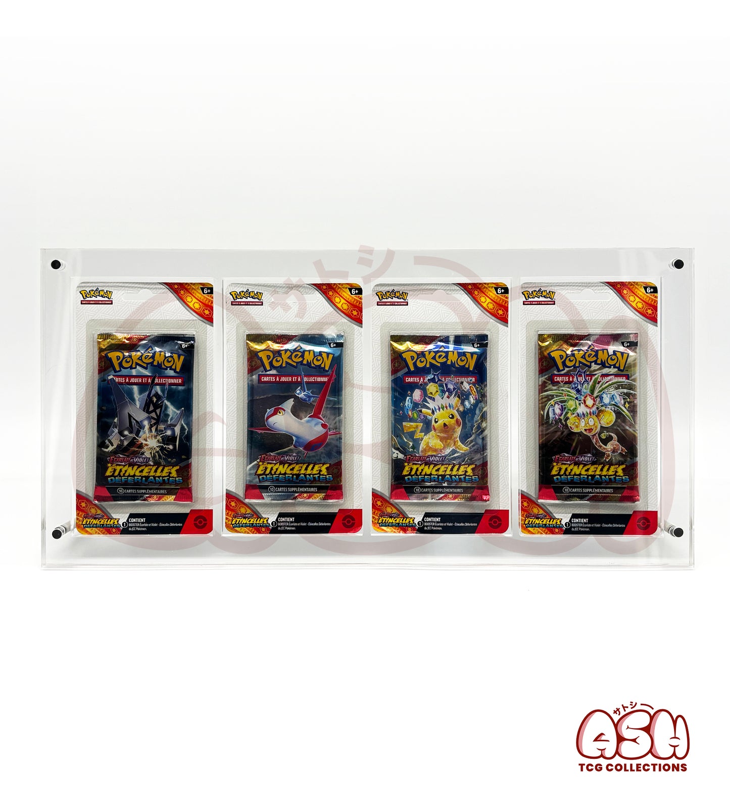 Protection Acrylique Premium — Artset 4 Boosters Blisters