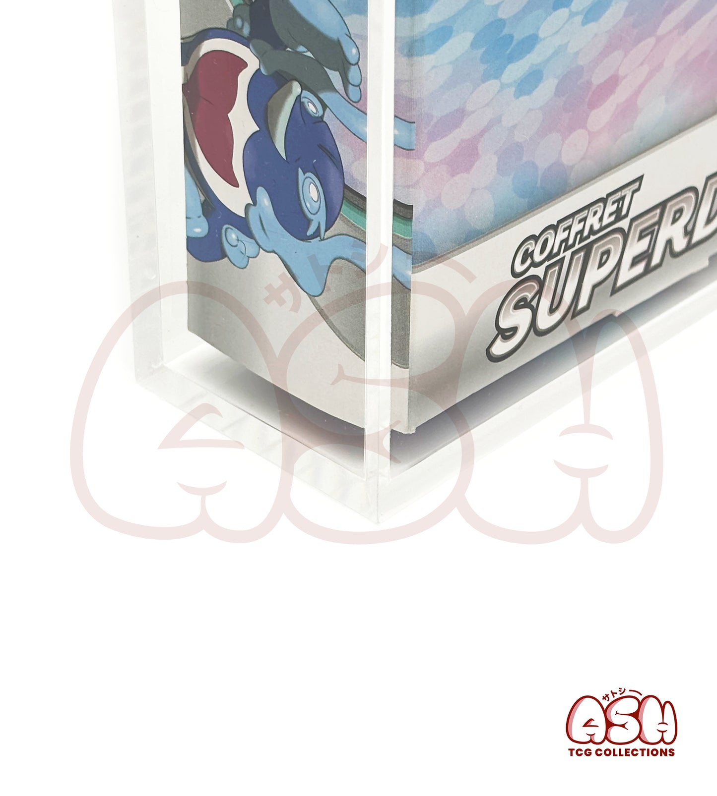 Protection Acrylique Premium - Coffret 4 Boosters Pokémon grand format