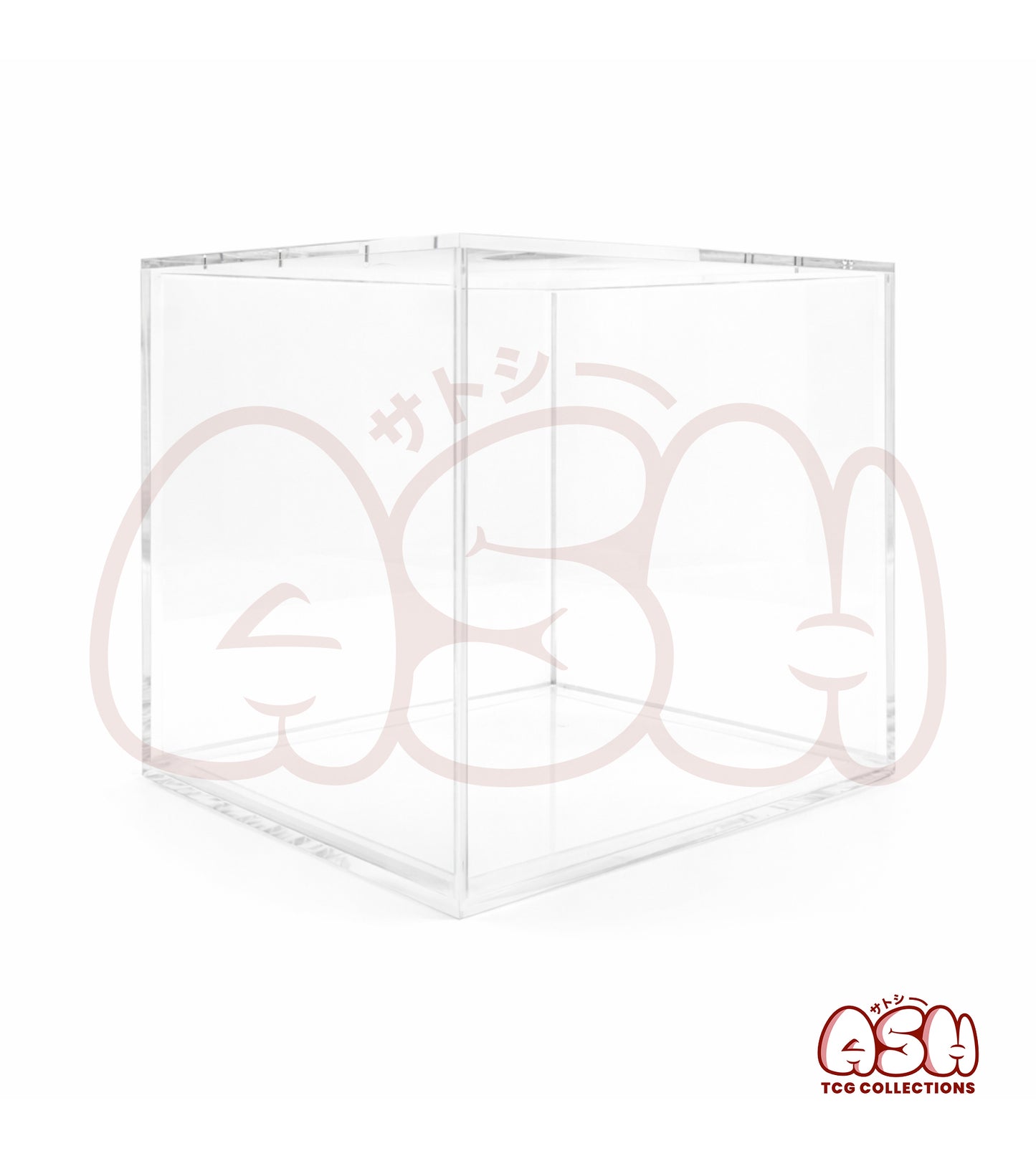 Protection Acrylique Coffret Collection Super Premium Dracaufeu Pokemon vue face