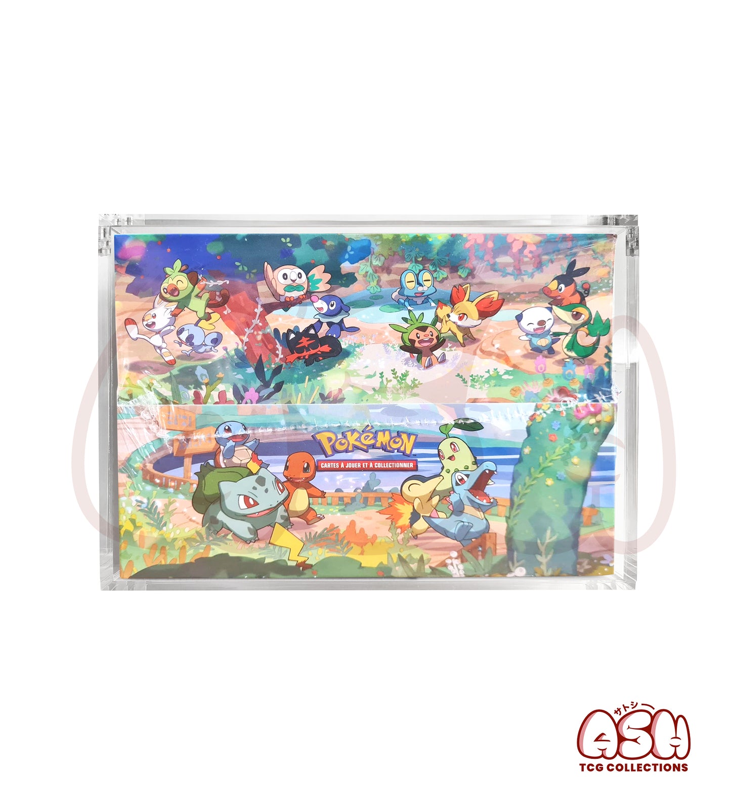 Protection Acrylique Premium - Display 8 Mini-Tins Pokémon