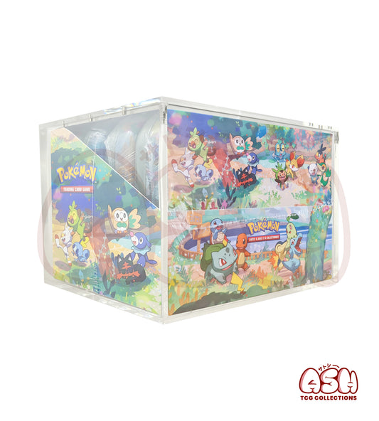 Protection Acrylique Premium - Display 8 Mini-Tins Pokémon