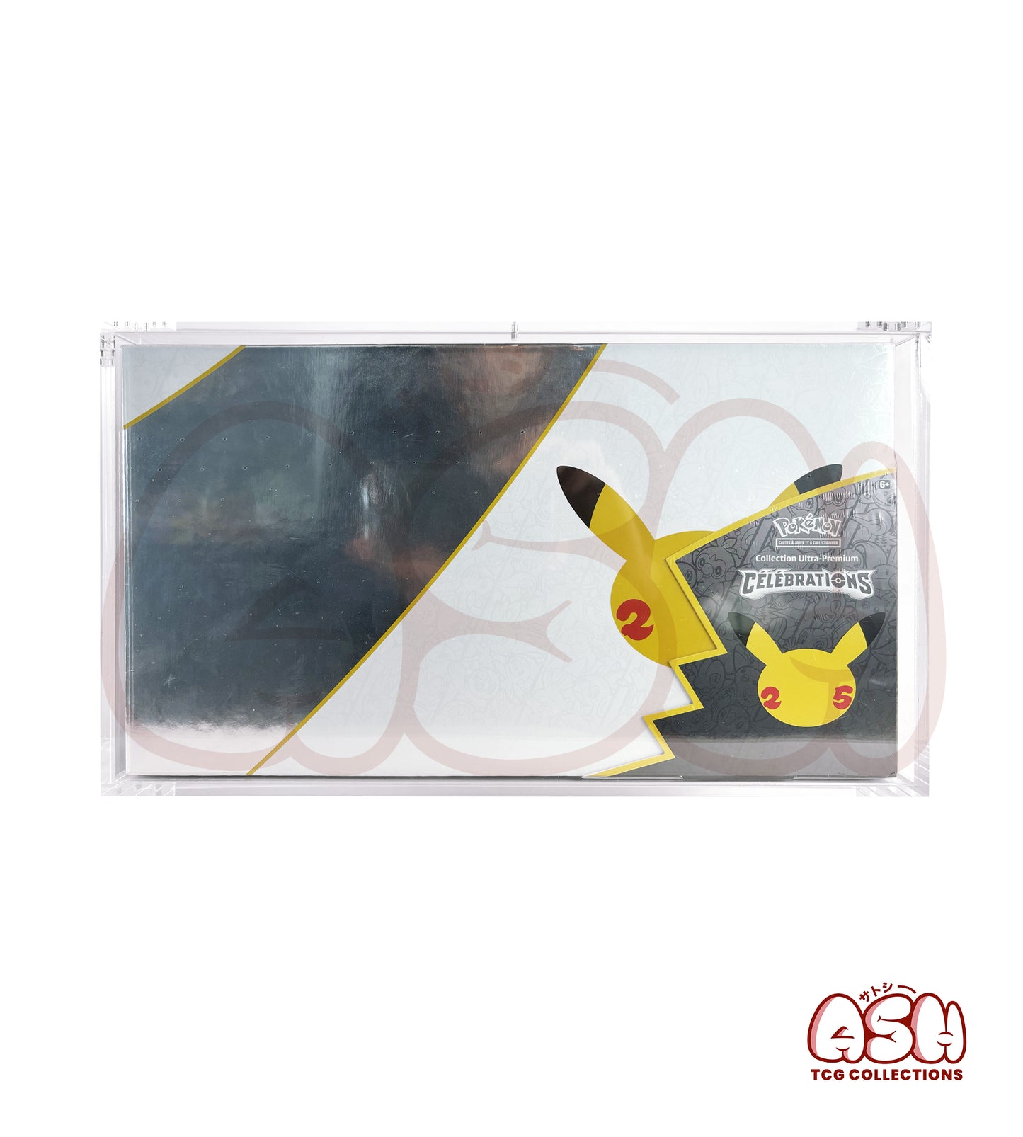 Protection Acrylique Premium - Ultra Premium Collection Célébrations 25 ans Pokémon - UPC