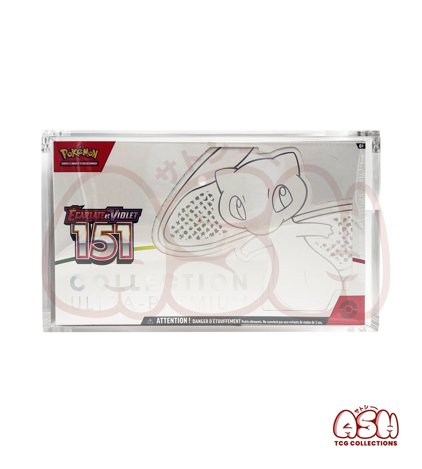 Protection Acrylique Premium - Ultra Premium Collection Mew 151 Pokémon - UPC