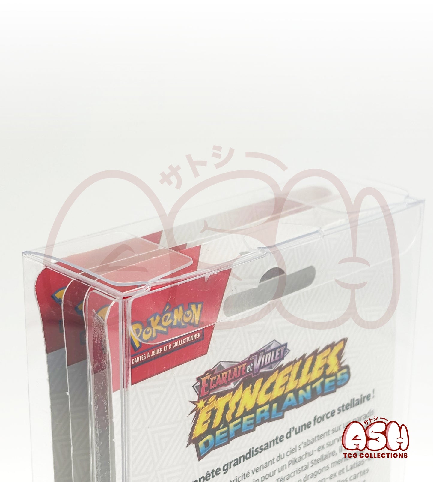 Protection Souple Premium - Artset 4 Boosters Blisters Pokémon - Lot de 5