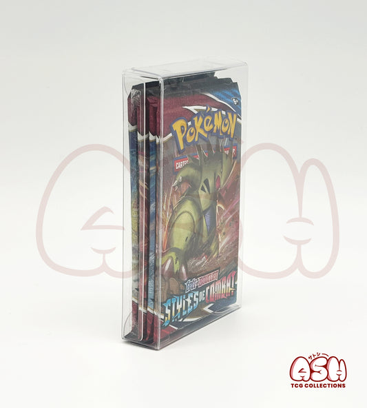 Protection Souple Premium - Artset 4 Boosters Pokémon - Lot de 5