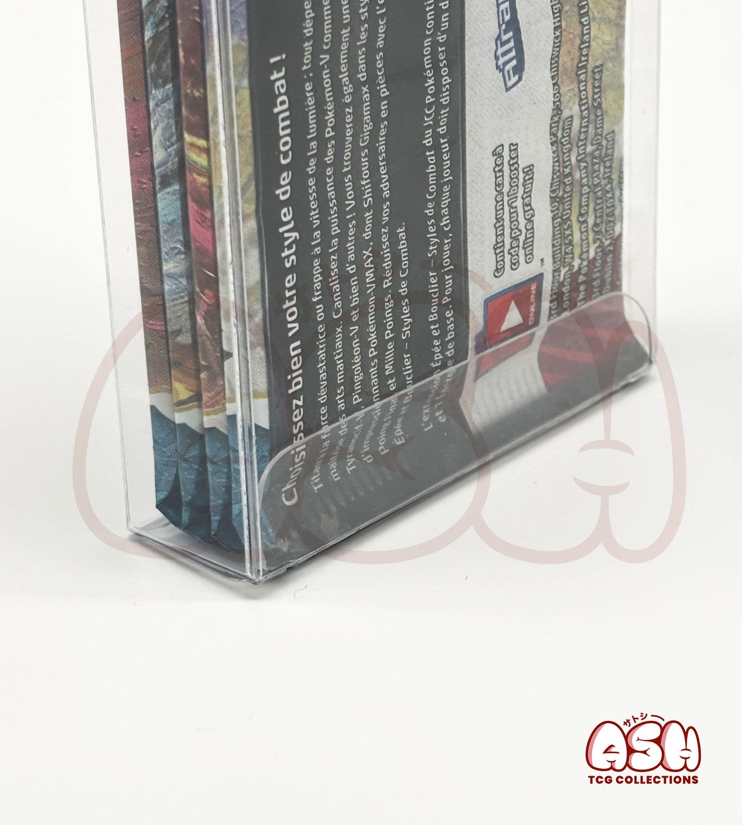 Protection Souple Premium - Artset 4 Boosters Pokémon - Lot de 5