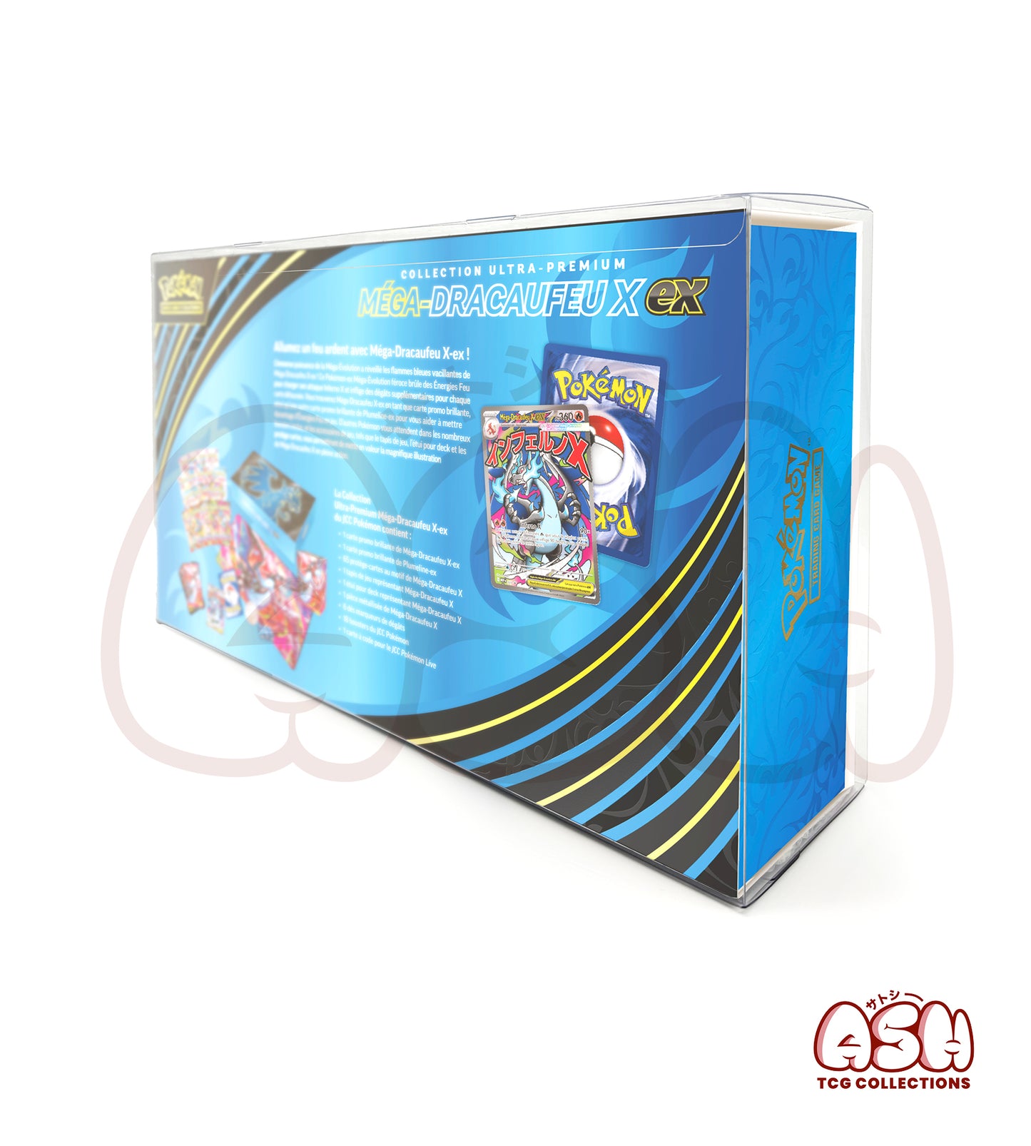 Protection Souple Premium - Ultra Premium Collection Dracaufeu X Ex Pokémon Méga Evolution - UPC