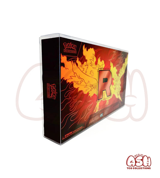 Protection Souple Premium - Ultra Premium Collection Sulfura Ex de la Team Rocket Pokémon - UPC