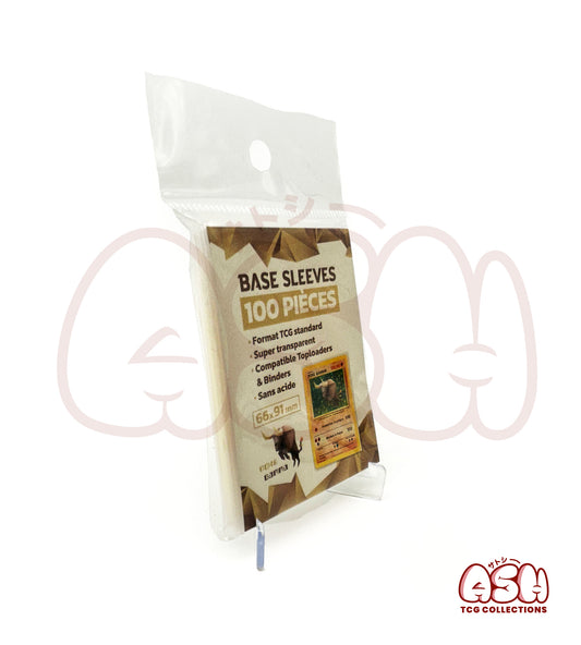 100 Sleeves de Protection Carte - Ultra Transparent – Format Standard TCG 66x91 mm