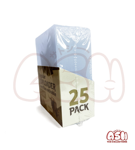 Pack de 25 Toploaders Premium Ultra Clear – Film Protecteur Retirable