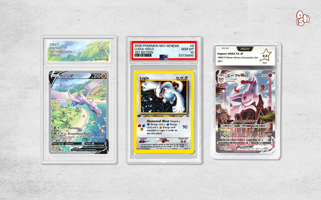 Gradation de cartes : quelle société choisir (PSA, PCA, Collect Aura...) ?