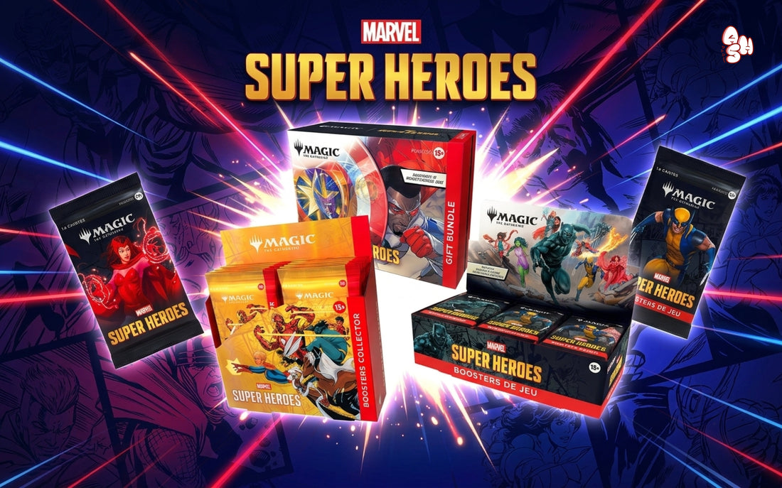 Magic Marvel Super Heroes sortie, produits et informations