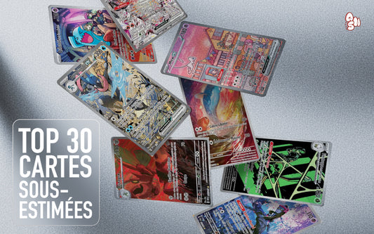 Classement des cartes Pokémon les plus sous-cotées en 2026