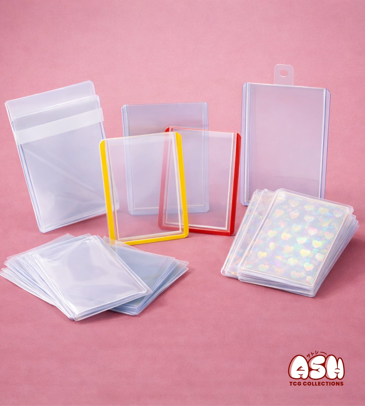 Sleeves et toploaders pour proteger cartes Pokemon et TCG