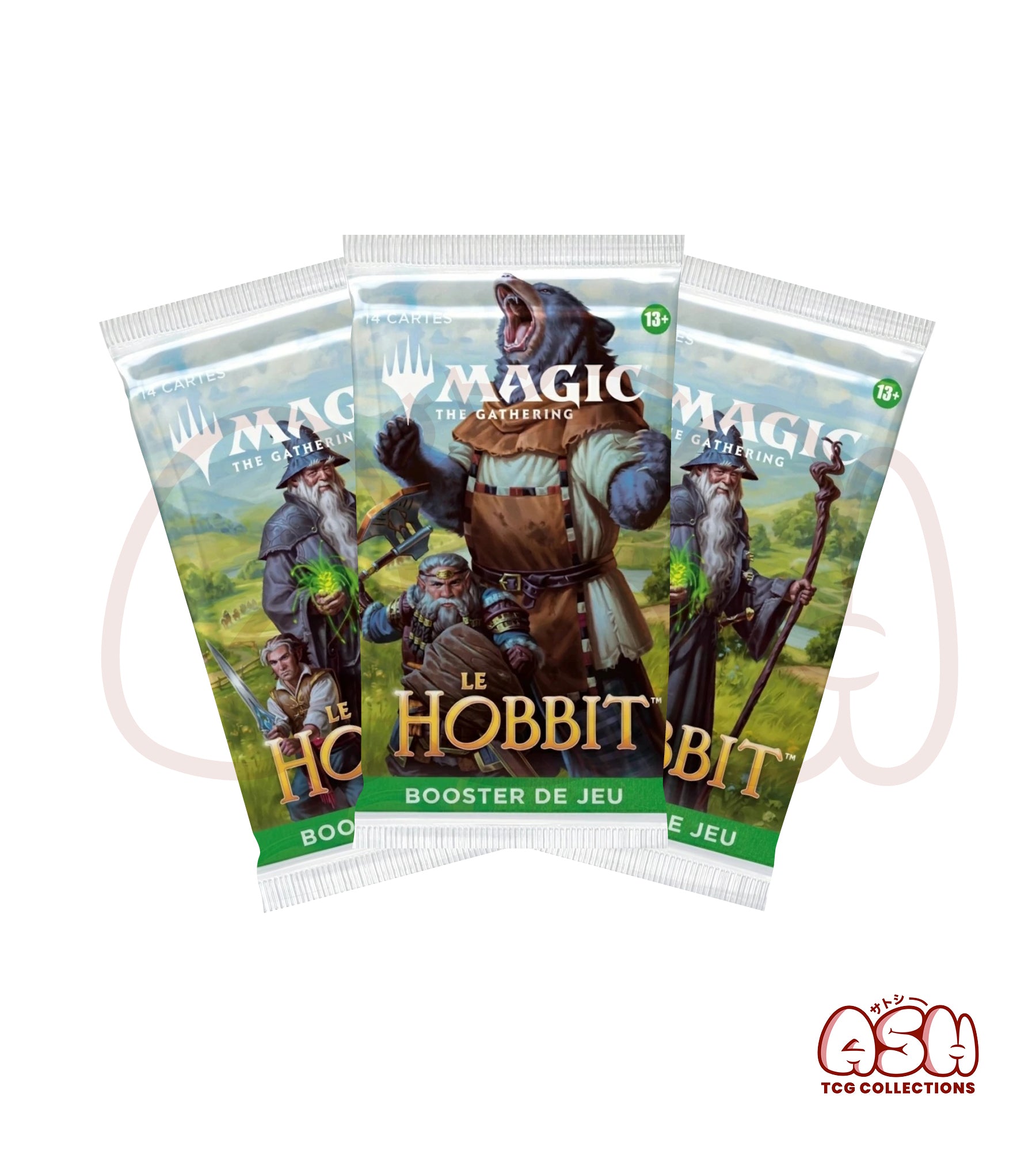 Blister Booster Magic: The Gathering Le Hobbit français face