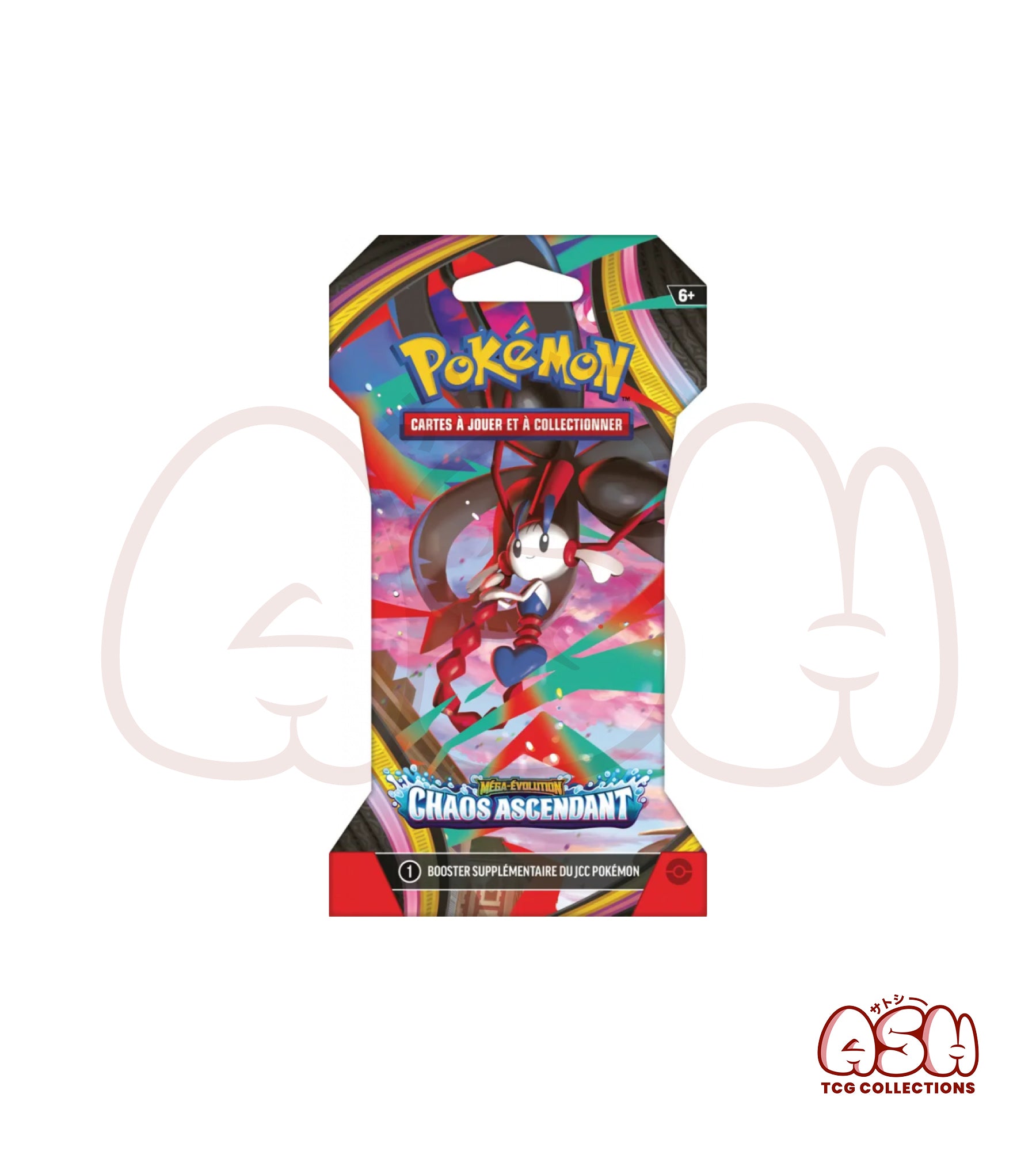 Blister ME4 Chaos Ascendant Méga-Floette Ex face