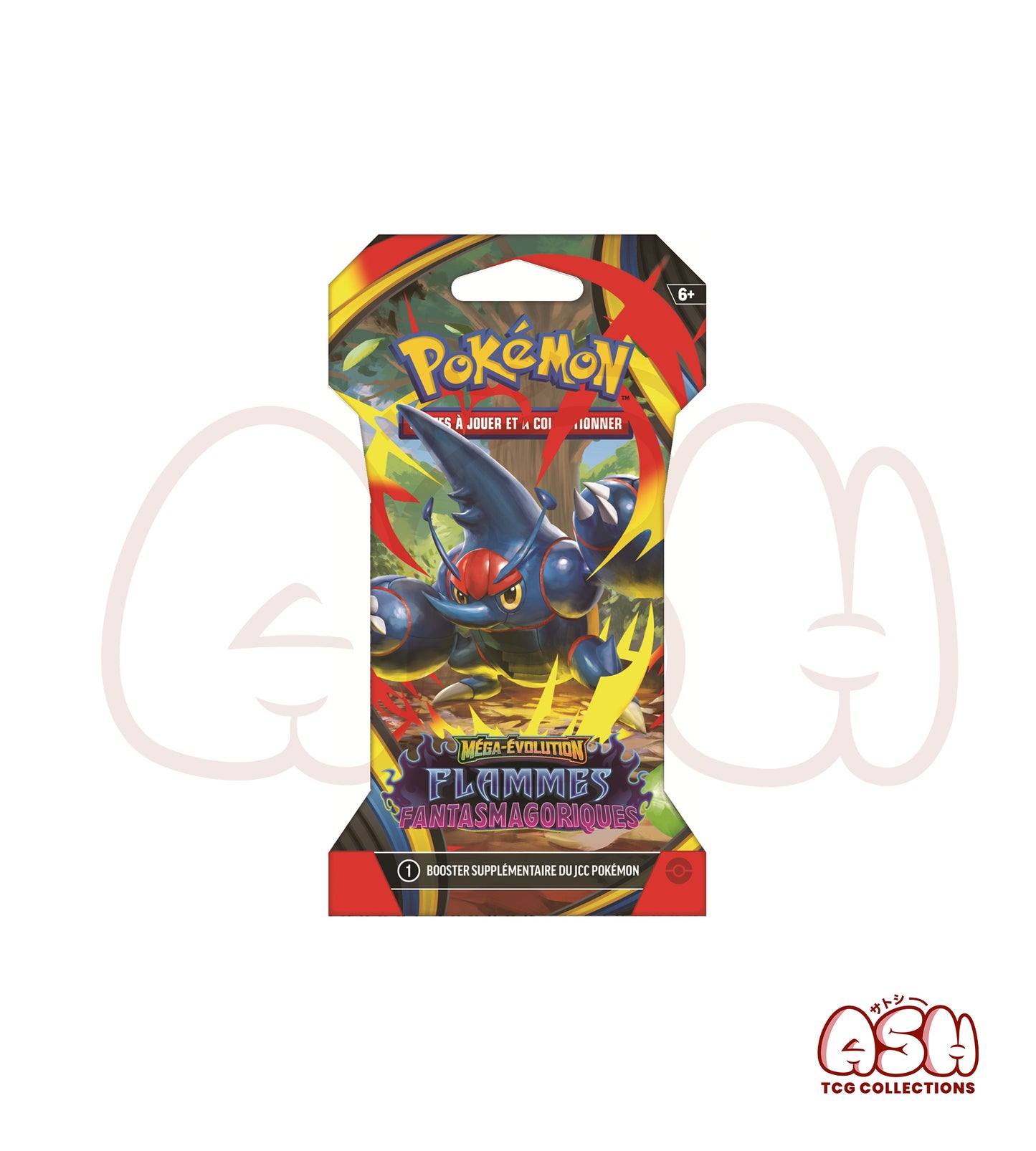 Blister Pokémon ME02 – Flammes Fantasmagoriques – 1 Booster