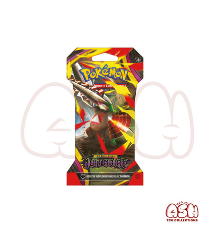 Booster Blister Méga Minotaure Pokémon ME5 Nuit Noire face