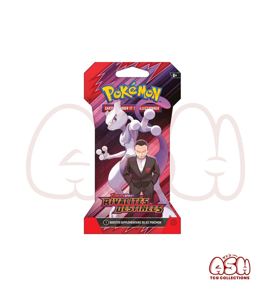 Blister EV10 Rivalités Destinées Team Rocket Mewtwo face