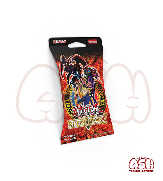 Blister Yu-Gi-Oh! Retro Pack 2 – Réimpression – Boosters Cartonné - FR