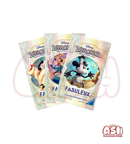 Trove-Pack Lorcana – Fabuleux chapitre 9 – Boîte de 8 Boosters + Accessoires