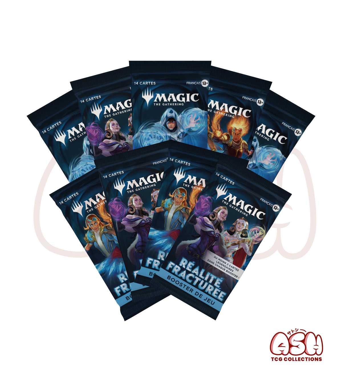 Contenu Bundle Magic: The Gathering Réalité Fracturée face