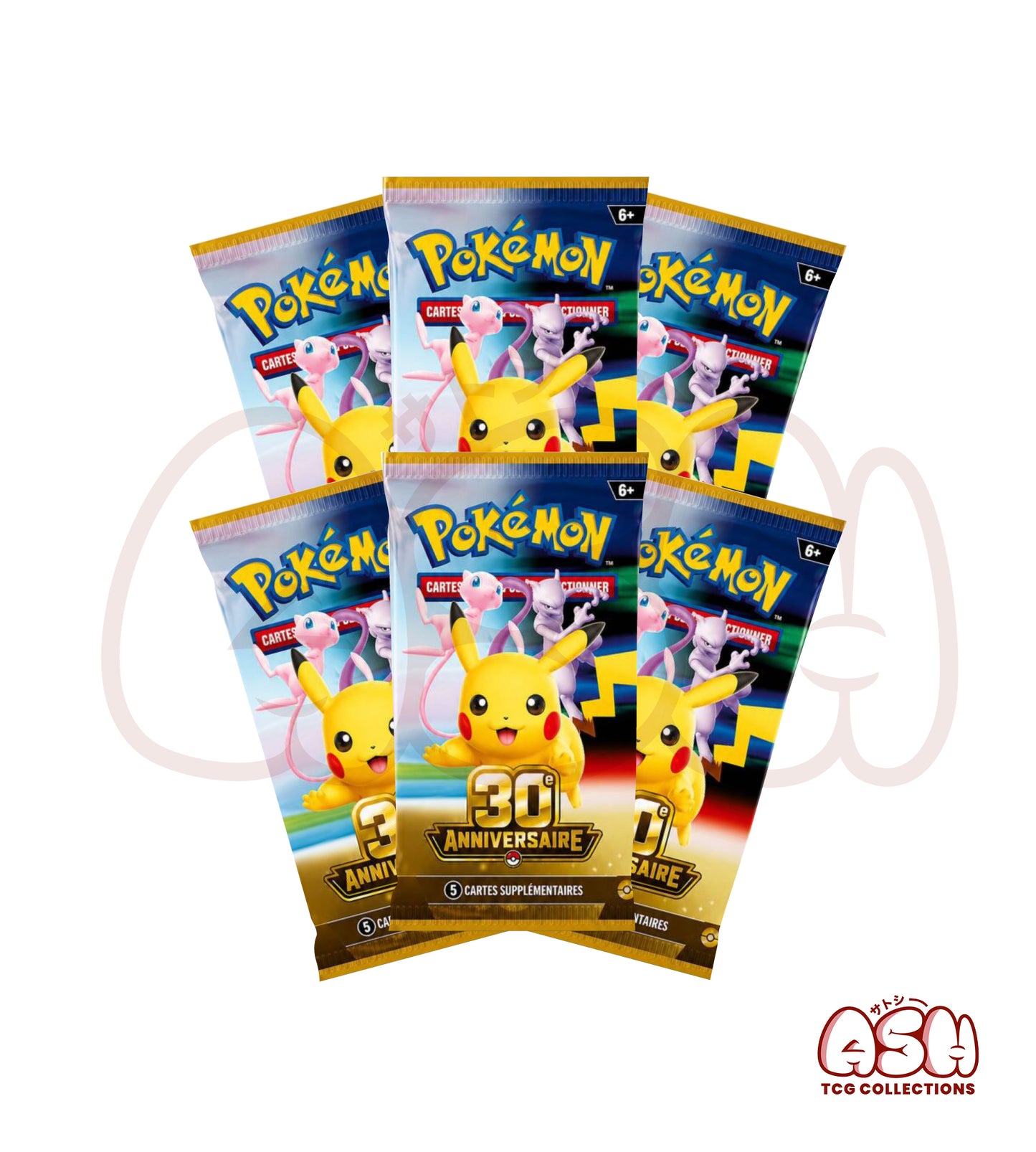 Boosters Bundle Pokémon 30 ans face