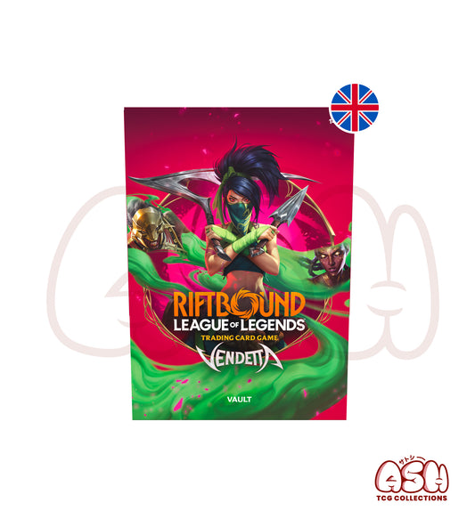 Bundle Riftbound League of Legends LoL Vendetta anglais face