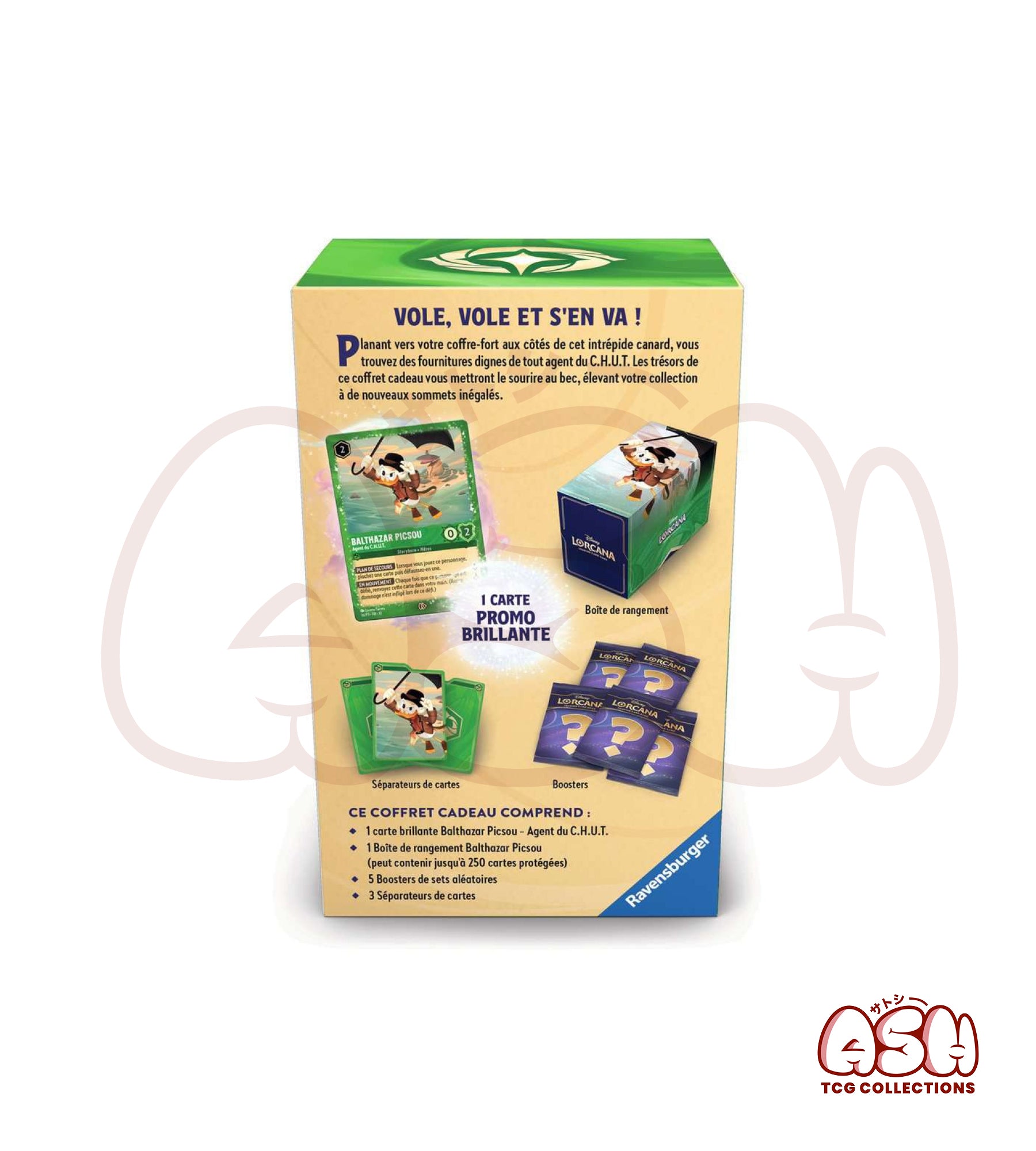 Coffret Cadeau Lorcana Disney Picsou verso