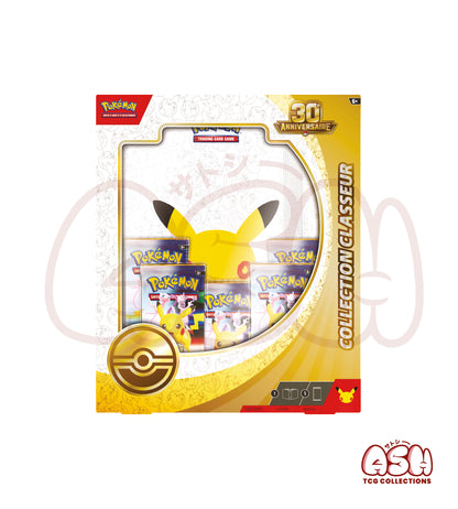 Coffret Collection Classeur Pokémon 30e anniversaire face