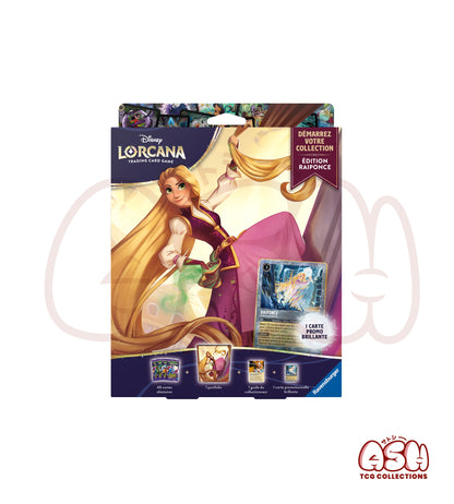 Coffret Démarrez votre Collection Raiponce Lorcana Disney Chapitre 13 Invasion Épineuse face