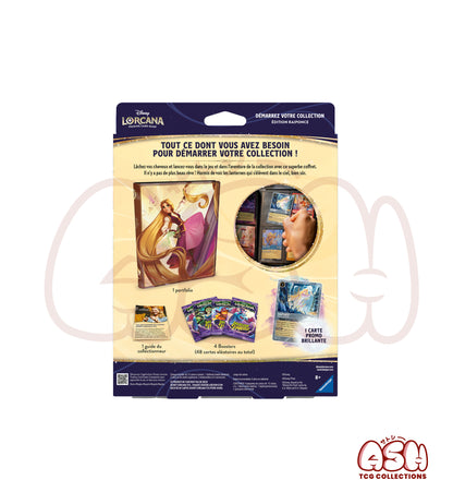 Coffret Lorcana Démarrez votre Collection Raiponce Disney C13 Invasion Épineuse dos