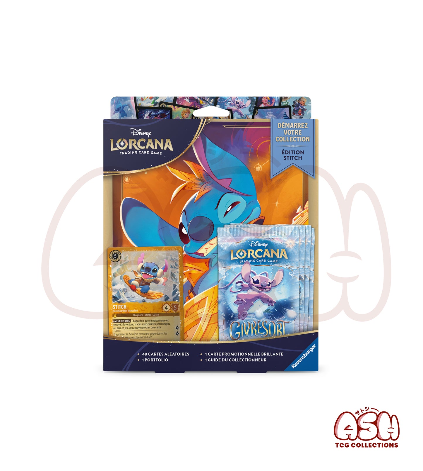 Coffret Lorcana Disney Démarrez votre collection Stitch face