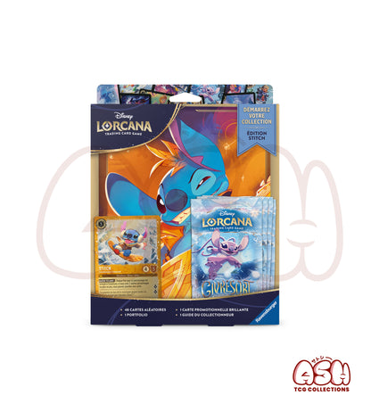Coffret Lorcana Disney Démarrez votre collection Stitch face