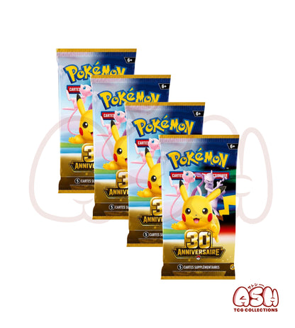 Boosters Coffret Nymphali Ex 30 ans Pokémon face