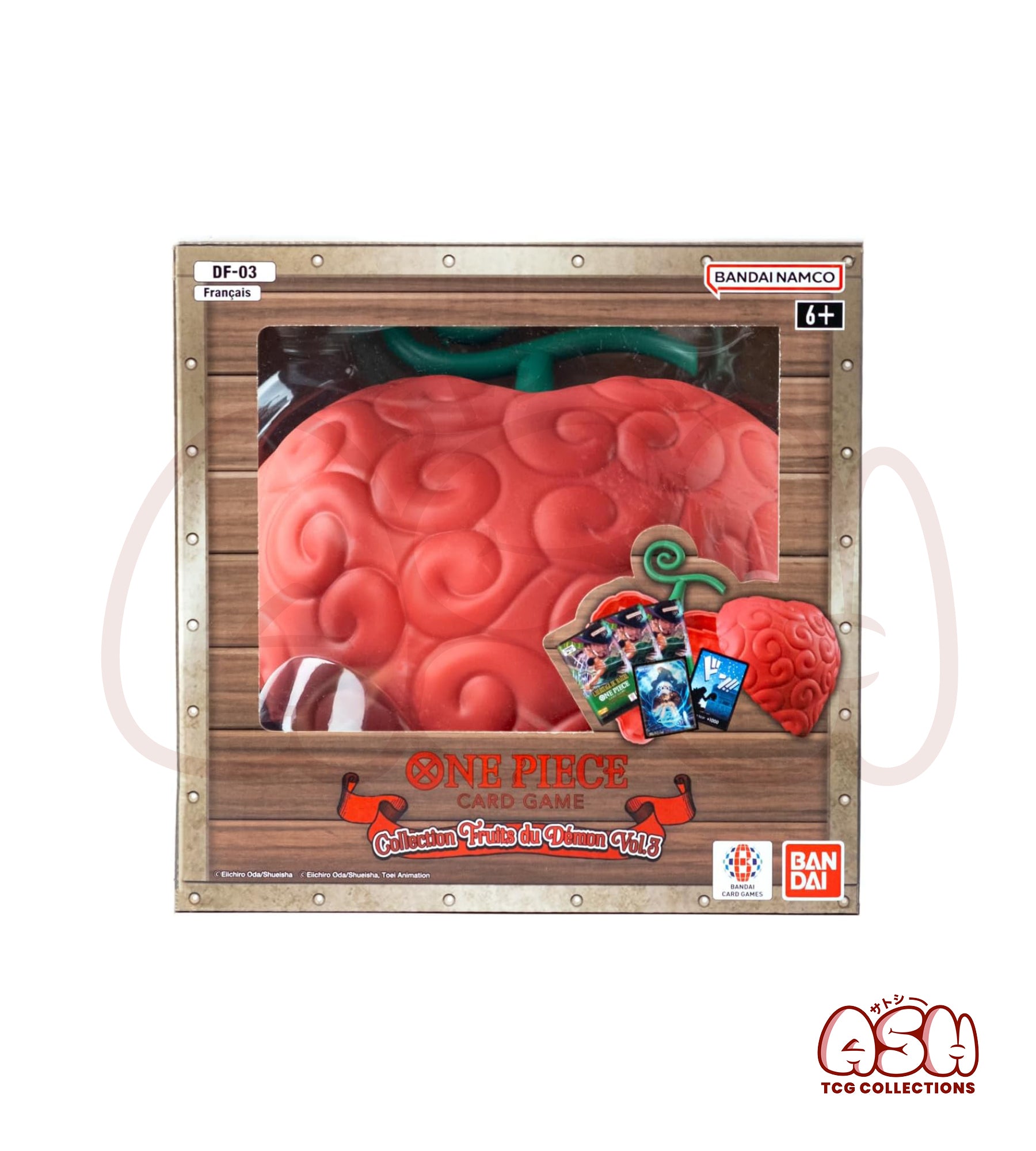 Coffret One Piece Collection Fruits du Démon français côté